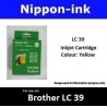LC39 Yellow Compatible with Brother Ink Cartridge - LC39Y / LC-39 / LC 39