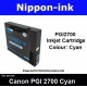 PGI2700 Cyan ( CY ) For Canon ink cartridge - MB5070 MB5170 MB5370 MB5470 iB4070  iB4170 - PGI2700CY