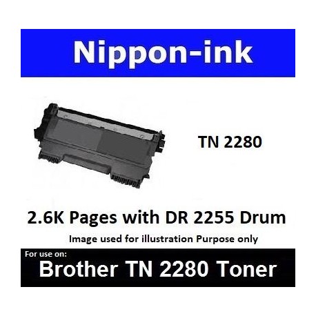 TN 2280 Black For Brother laser toner TN2280